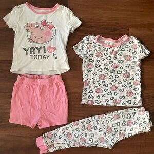 Peppa Pig Kids Pajama Set